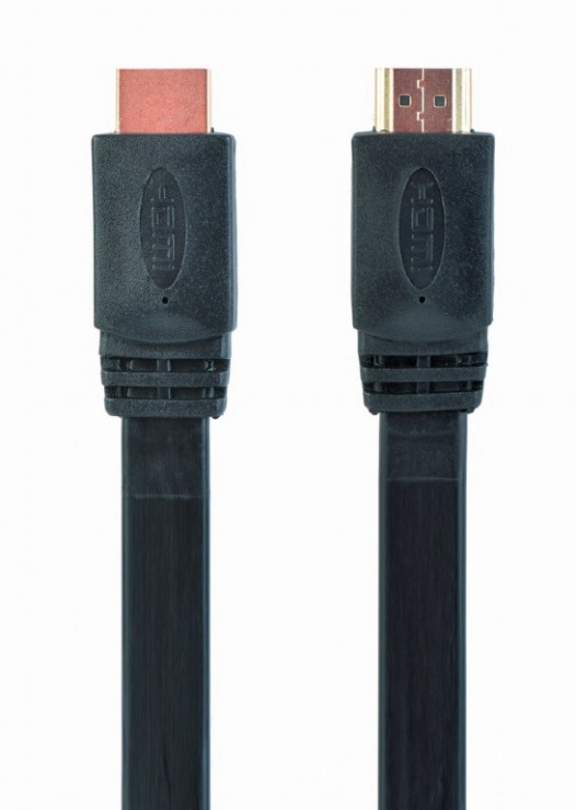 Imagine Cablu HDMI 4K@60Hz Flat T-T 1.8m, Gembird CC-HDMI4F-6